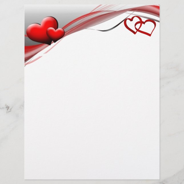 Linked Hearts Stationery (Vorderseite)