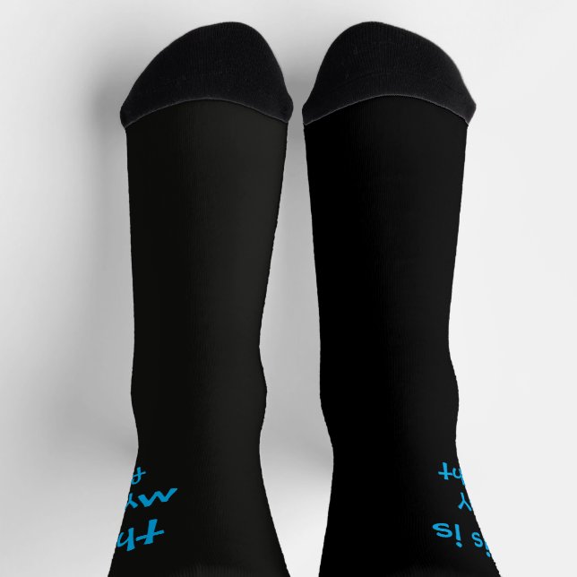 linker Fuß, rechter Fuß Socken (Oben)