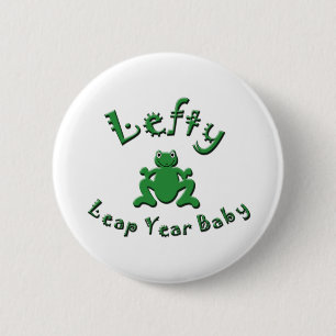 Linkes Schaltjahr-Baby Button