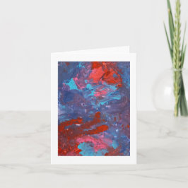 Links Acrylmalerei Karte