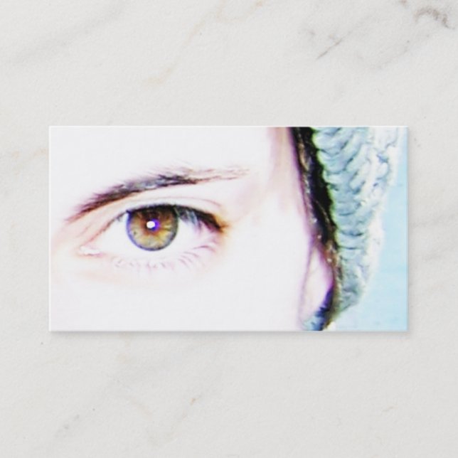 links Auge Visitenkarte (Vorderseite)