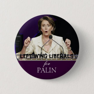 LINKS FLÜGEL-LIBERALE für PALIN Button