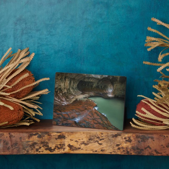 Links Gabel | Zion National Park, Utah Fotoplatte (Seite)