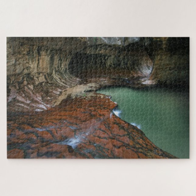Links Gabel | Zion National Park, Utah Puzzle (Horizontal)