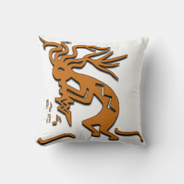Links gegenüber Kokopelli Musiker Kissen