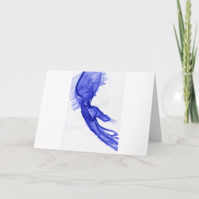 Links Hand des Ausdrucks Karte (Vorderseite)