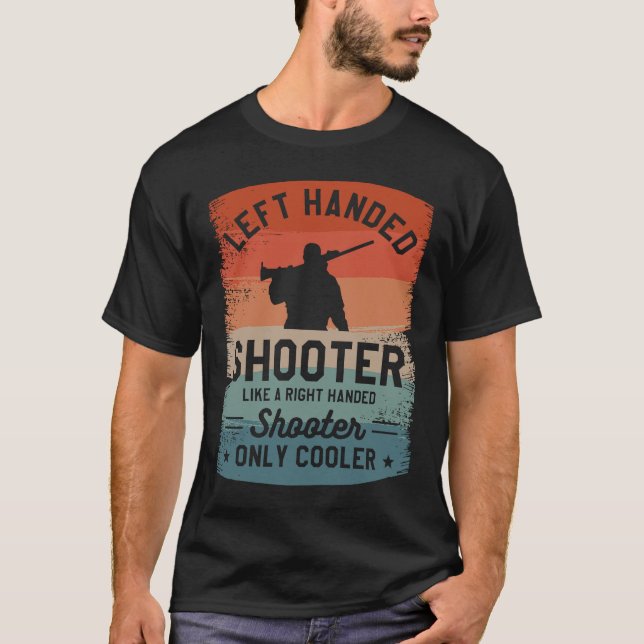 Links Handheld-Shooter wie ein rechter Shooter T-Shirt (Vorderseite)