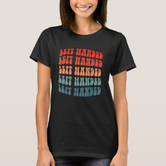 Links, handVerlassen Handarbeiter und Geringfügige T-Shirt
