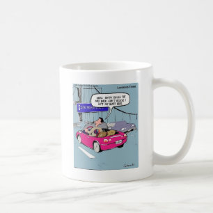 Links Herz in San Francisco Funny Gifts & T-Shirts Tasse