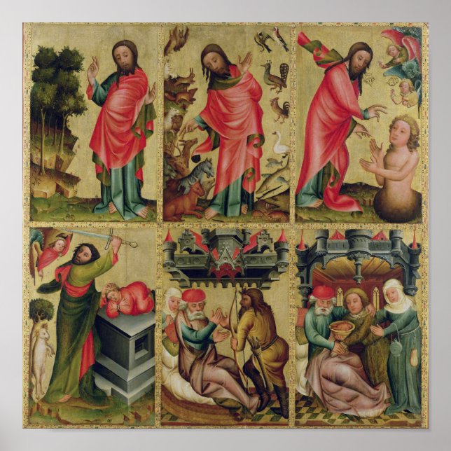 Links Innenhof des Hohen Altars Poster (Vorne)