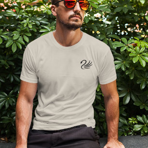 Links Logo für den Schwarzen Schwanz T-Shirt