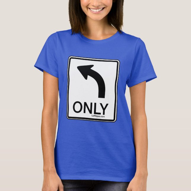 Links nur flinke Demokraten T-Shirt (Vorderseite)