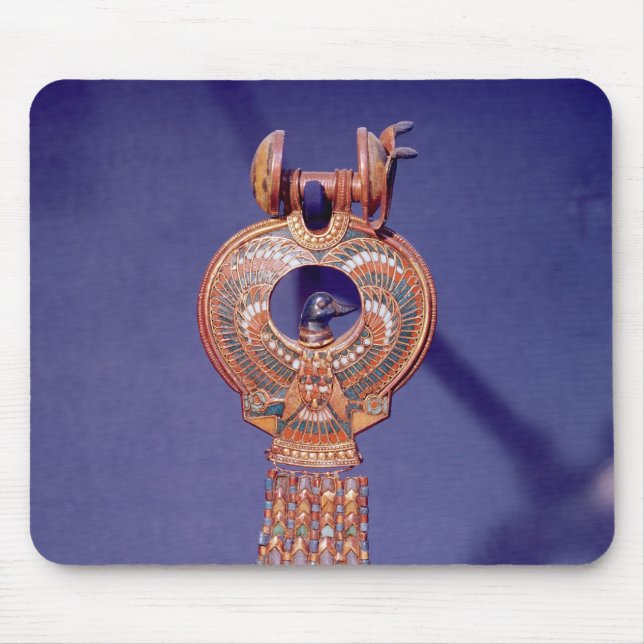 Links Ohrring von den Ohrringen eines Paares mit a Mousepad (Vorne)