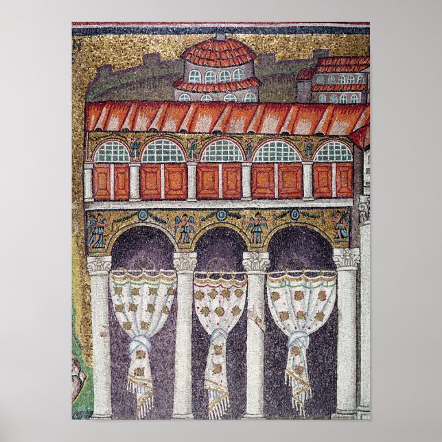 Links Palazzo di Teodorico, 527-99 Poster (Vorne)