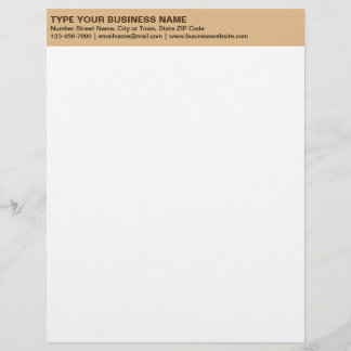 Links, Schlichte Texte zur leichten Braunen Übersc Briefbogen