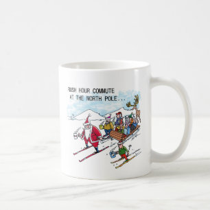 Links Tasse am Nordpol