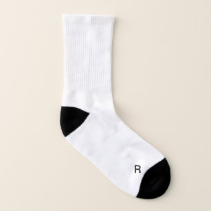 links und rechte Distinguine Socke Socken