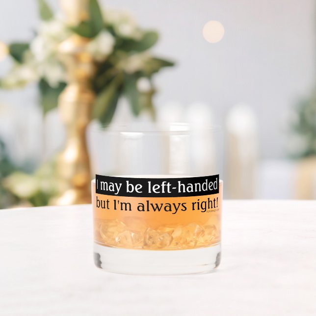 Links Whiskyglas (Insitu (Hochzeit))