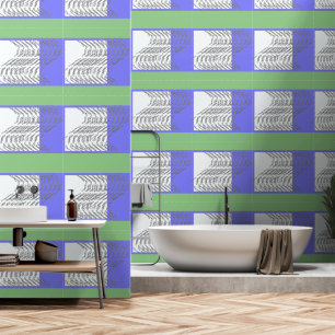 Links zu Blue Green Wave Tapete
