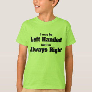 Linkshändig T-Shirt