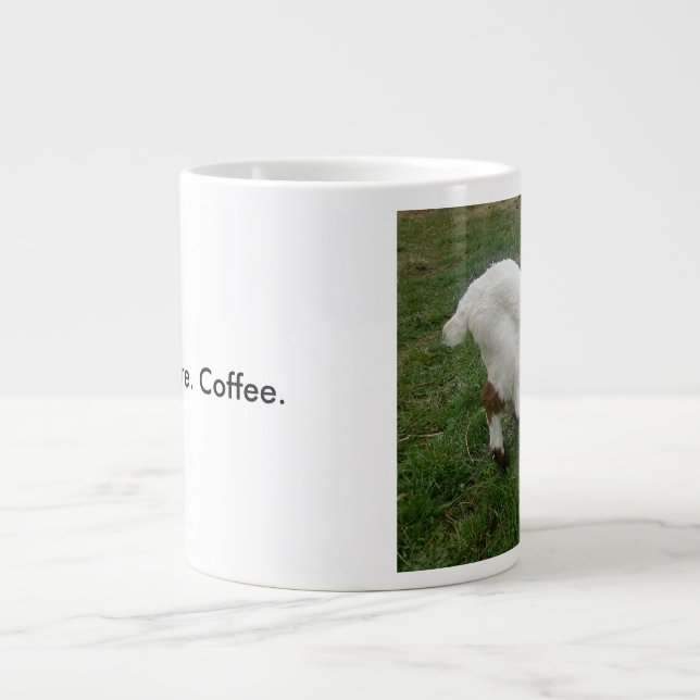 Linkshändige Kaffee-Tasse Jumbo-Tasse (Vorderseite)