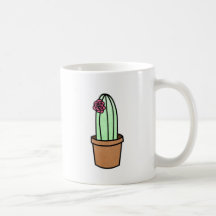 Linkshändige Kaktus-Tasse