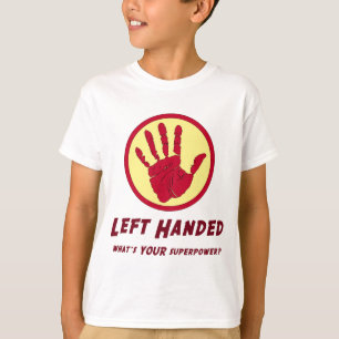 Linkshändiger SuperPower T-Shirt