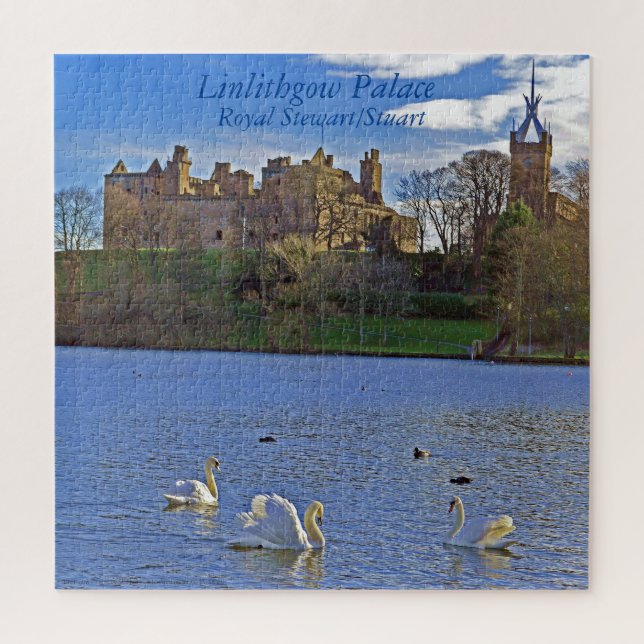 Linlithgow Palace - Royal Stewart/Stuart Puzzle (Vertikal)