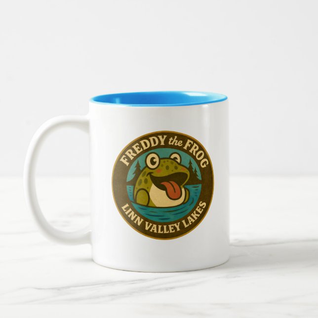 Linn Valley Lakes Freddy mug Zweifarbige Tasse (Links)