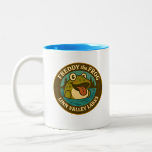 Linn Valley Lakes T-Shirt Zweifarbige Tasse