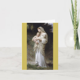 L'Innocence William-Adolphe Bouguereau 1893 Feiertagskarte