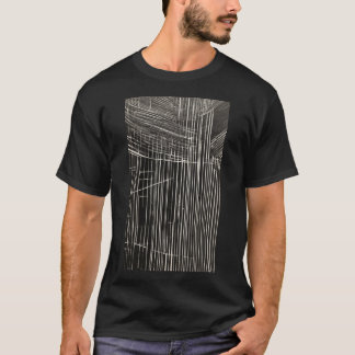 Linocut Abstrakt Art T - Shirt