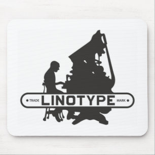 Linotype Mouse Mat Mousepad