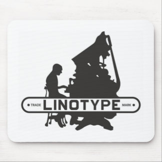 Linotype Mouse Mat Mousepad