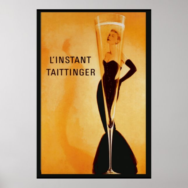L'Instant Taittinger Poster Print (Vorne)