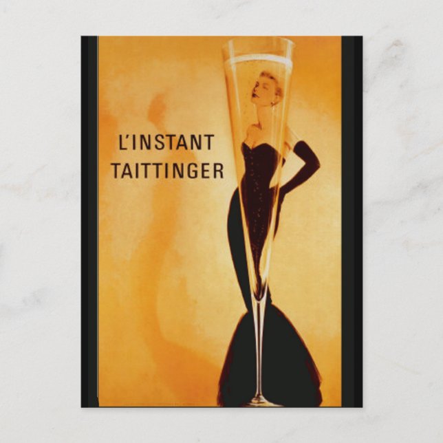 L'Instant Taittinger Postkarte (Vorderseite)