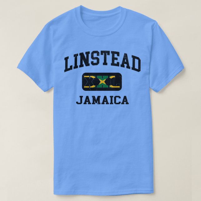 Linstead Jamaica XXL Athletic Design T-Shirt (Design vorne)