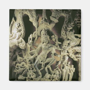 Lintel mit Shiva Nataraja, Kakatiya Dynastie Magnet