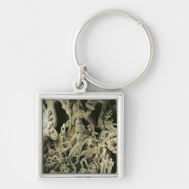 Lintel mit Shiva Nataraja, Kakatiya Dynastie Schlüsselanhänger (Vorne)