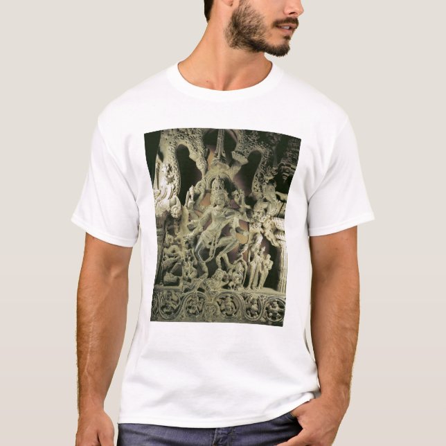 Lintel mit Shiva Nataraja, Kakatiya Dynastie T-Shirt (Vorderseite)