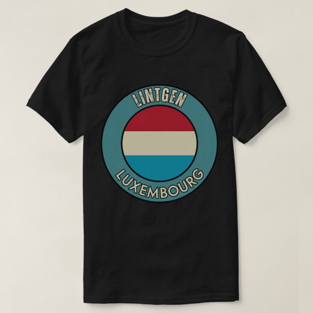 Lintgen, Luxemburg T-Shirt (Design vorne)