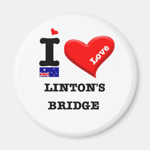 LINTON'S BRIDGE - I Liebe Magnet