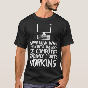 Linu Fish Windows Fish Funny Tech Spaß T T-Shirt