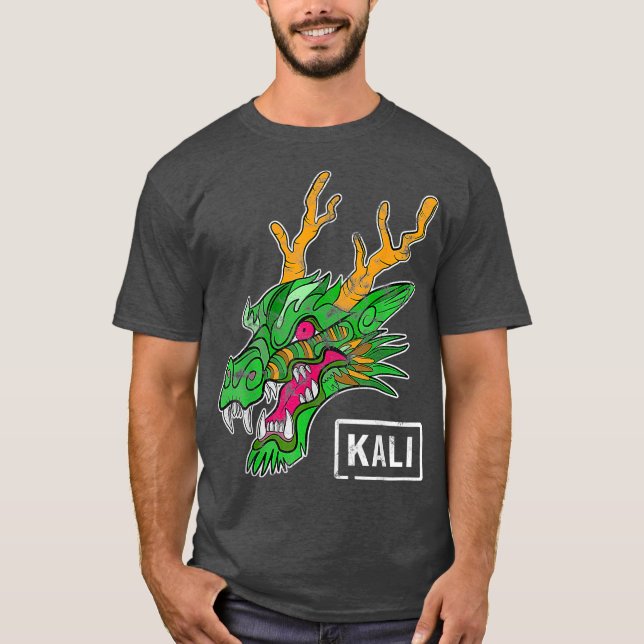 Linu Kali Hacking für Network Hacker und Ubuntu T-Shirt (Vorderseite)