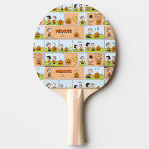 Linus & Lucy Gesang Jack-O-Lantern Tischtennis Schläger