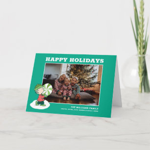 Linus Peppermint Candy Feiertagskarte