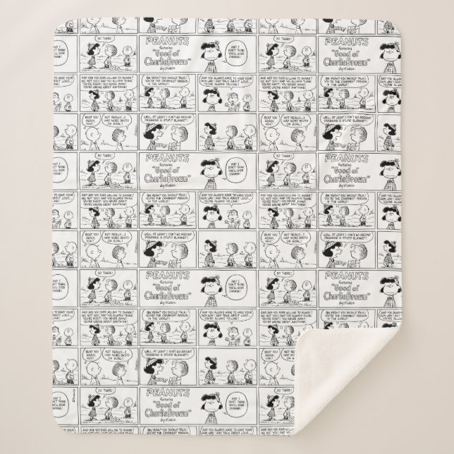 Linus Tells Lucy Sie ist Crabby Sherpadecke (Vorderseite)