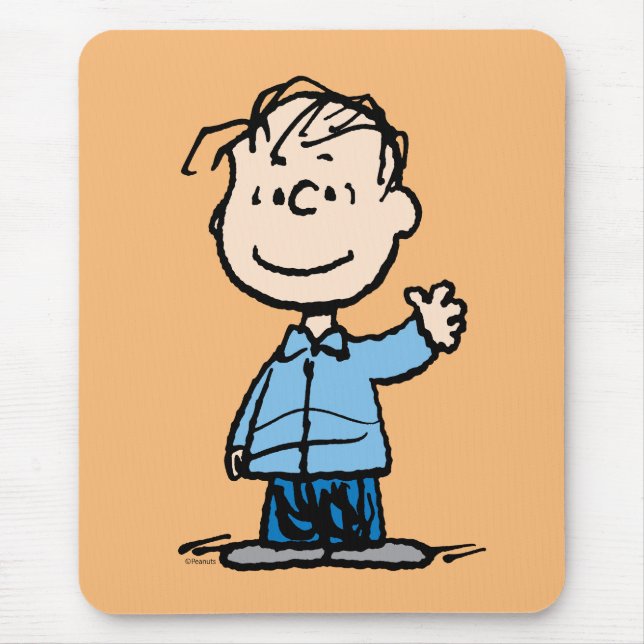 Linus Waving Mousepad (Vorne)