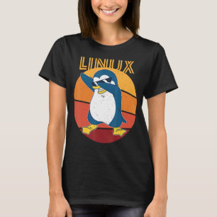 Linux Admin Cool Pinguin Nerd Informatik T-Shirt