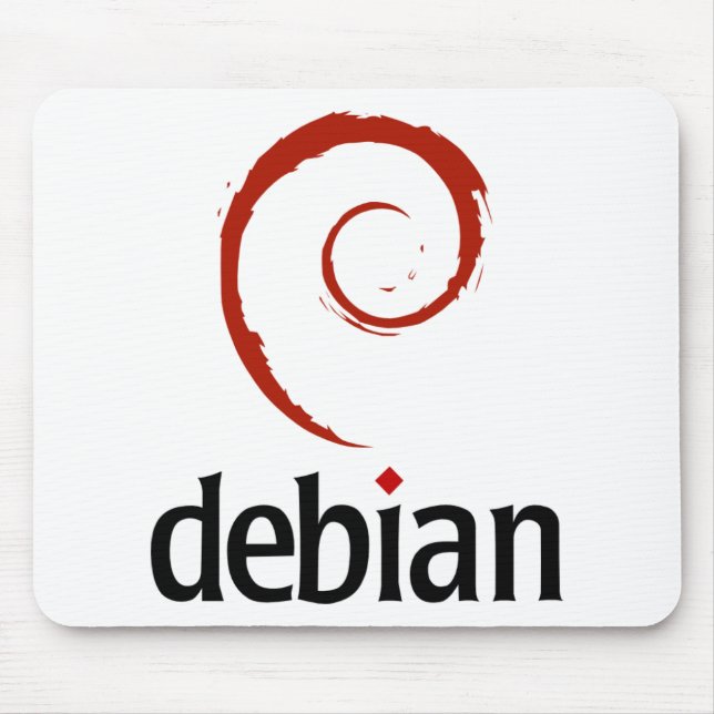 Linux-Debian-Mousepad Mousepad (Vorne)
